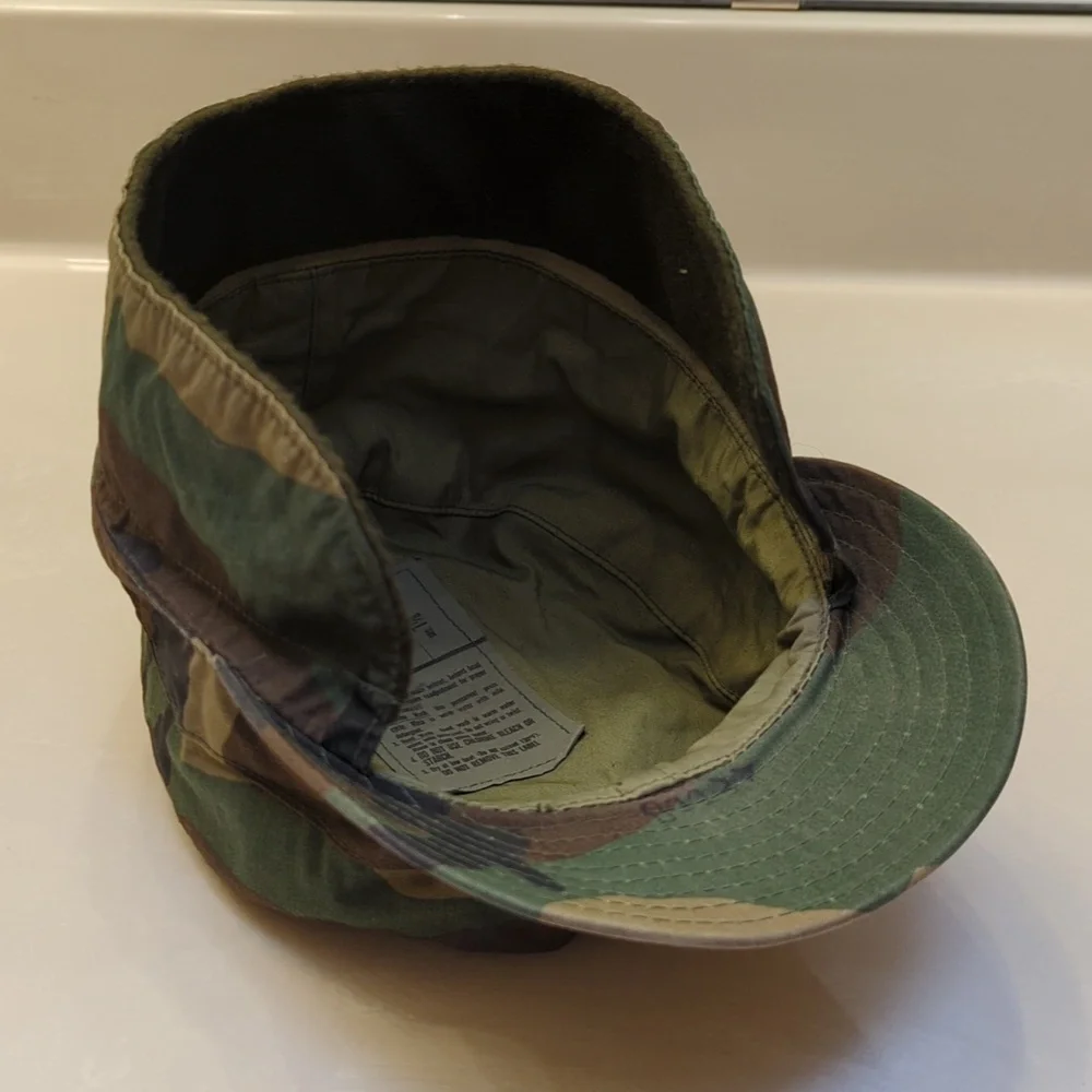 Camo Cap with Flap - Picture 6 of 7